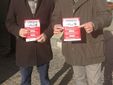 l'assessore regionale Giorgio Ferrero con il giornalista e consigliere comunale Beppe Rovera