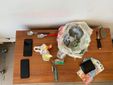 Parte della droga sequestrata nel corso dell'attività