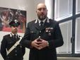 Il maggiore Repetto in una foto risalente al febbraio scorso