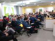 Sala gremita per l'incontro presso Coldiretti