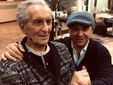 Il presidente Bosco ritratto con Raffaele Giugliano nella foto postata da quest'ultimo su Facebook