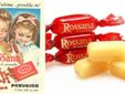 Una storica campagna pubblicitaria delle caramelle Rossana, all'epoca prodotte dalla Perugina
