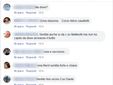 Alcuni dei molti commenti generati dal post pubblicato su Facebook