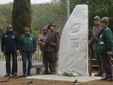 L'inaugurazione del nuovo monumento alpino di Sessame