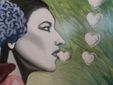 Un dettaglio di un'opera di Ottavia Boano Baussano