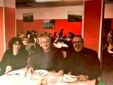 La vice sindaca Tanya Arconi, il consigliere di minoranza Pierluigi Stella e il sindaco Cavallero durante il sopralluogo in mensa