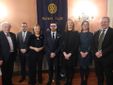 I nuovi soci con la presidente del Rotary Club di Asti Paola Mogliotti ed i dirigenti distrettuali