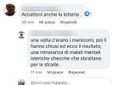 Alcuni screenshot dei commenti omofobi su Facebook