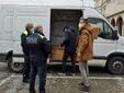 COnsegna mascherine a Moncalvo