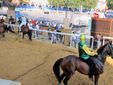 San Lazzaro durante le prove del sabato mattina