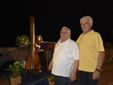 Da sx il presidente della Proloco Gilberto Pavanello e il sindaco di Villa S. Secondo Luigino Barrera