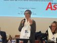 La professoressa Follenzi con Renato Dutto ed Eleonora Zollo