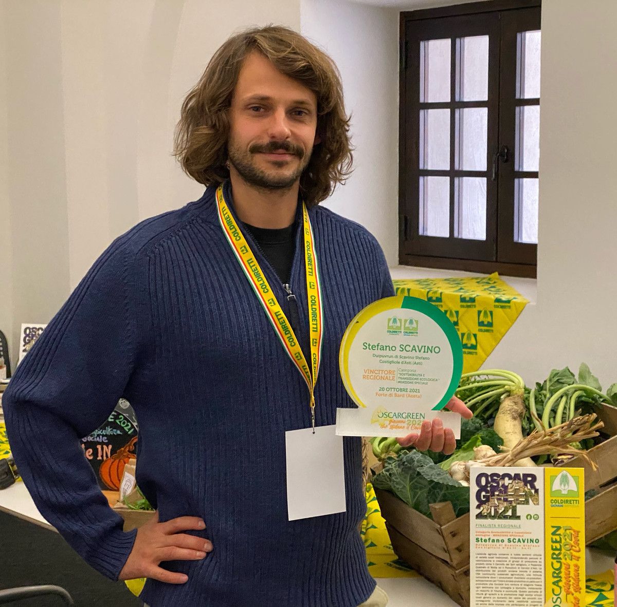 Stefano Scavino, imprenditore agricolo di Costigliole d'Asti