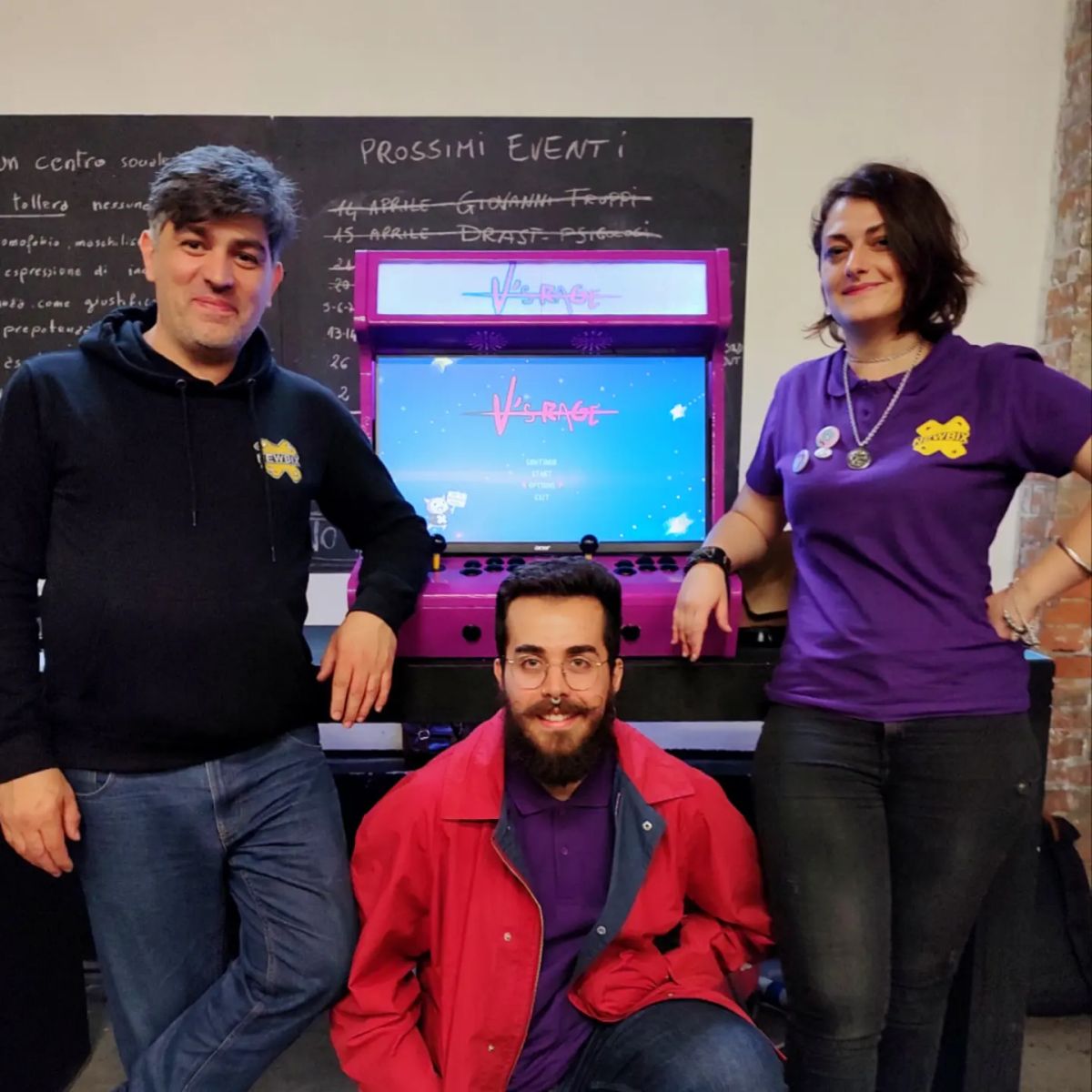 Presentata a Bologna la prima versione giocabile di V’s Rage, il videogioco creato da un team di Asti