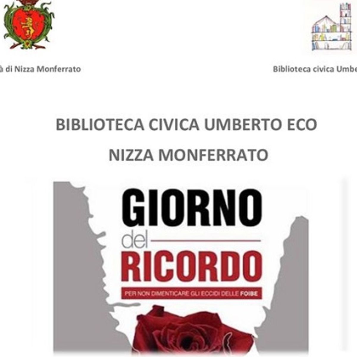 Giorno del Ricordo anche a Nizza Monferrato