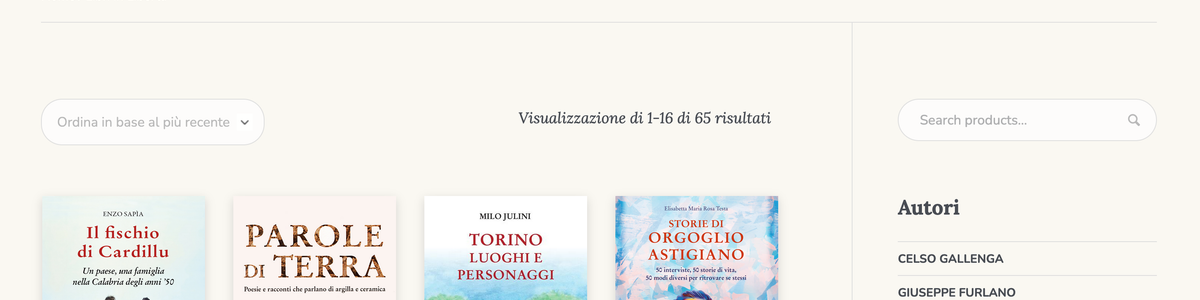 La sezione online
