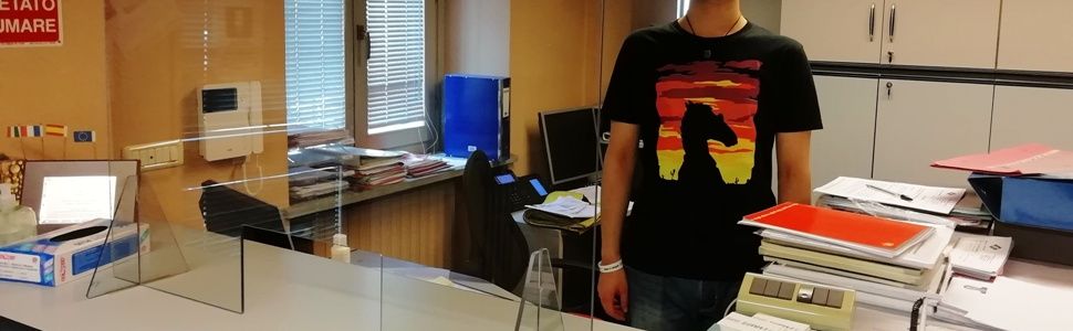 un volontario del servizio civile al Cisa
