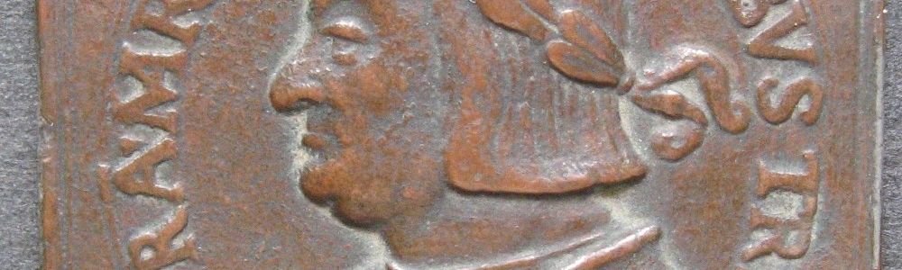 Una moneta con l'effige del grande condottiero