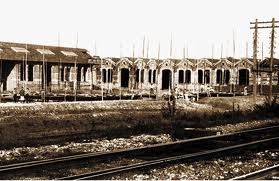 Immagine d'epoca dell'azienda