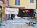 I lavori in corso a Cascina Graziella in una foto d'archivio