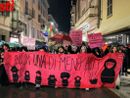 Un'immagine della manifestazione di NUDM dell'8 marzo 2024 Un'immagine della manifestazione di NUDM dell'8 marzo 2024