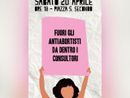 L'associazione Non Una di Meno di Asti scende in piazza per dire no all'ingresso delle associazioni antiabortiste nei consultori