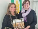 Mariagrazia Baravalle e Cristina Bello (presidente sezione di prodotto corilicoltura di Asti Agricoltura)