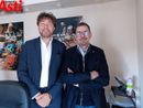 Andrea Visconti e Paolo Contardi, presidente e direttore Confesercenti Asti