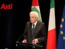 Il presidente Mattarella al Teatro Alfieri di Asti