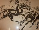 Una delle opere in mostra