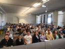 I volontari con alcuni operatori