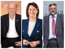 Nel collage fotografico, da sinistra a destra: Sergio Ebarnabo, Debora Biglia e Fabio Isnardi