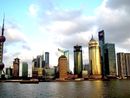 Lo skyline di Shangai