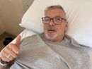 Stefano Tacconi in una foto diffusa ieri dal figlio