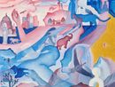 Una delle opere in esposizione