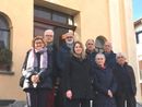 Il sindaco Macchia e i volontari dell'Associazione Per San Rocco