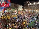 La cerimonia di presentazione dei fantini del Palio 2023 (Merphefoto)