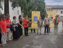 Gli alpini di Bruno e Incisa hanno commemorato il partigiano Giuseppe Ivaldi