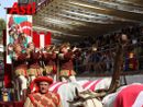 L'ingresso in piazza Alfieri del Carroccio, ovviamente riferito a una precedente edizione della manifestazione