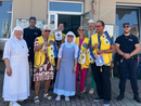 La consegna di Ferragosto alla mensa dal Lions club Alfieri
