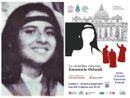 La celebre foto di Emanuela Orlandi usata durante le sue ricerche post scomparsa, ha ispirato anche la locandina dello spettacolo (immagine a destra)
