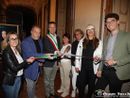 Alcune immagini dell'inauguarazione della mostra dedicata a San Francesco (Ph Beppe Sacchetto)