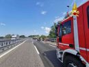 Due mezzi coinvolti in un sinistro sul tratto astigiano dell'A21, fortunatamente senza feriti gravi