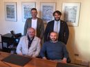 Nella foto Arturo Cravera, Simone Nosenzo, Mauro Damerio, Stefano Chiarlo