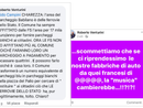 I due post al centro della polemica