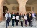 Nella foto da sinistra: Simone Nosenzo, Ausilia Quaglia, Miriana Cavallin, Federica Prete, Antonella Cavallo, Elena Romano, Fulvio Gatti