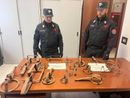 Sequestrate dai carabinieri forestali 18 tagliole per catturare la fauna selvatica Sequestrate dai carabinieri forestali 18 tagliole per catturare la fauna selvatica