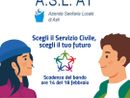 L'Asl AT cerca quattro giovani per il servizio civile universale: opportunità di crescita e inclusione L'Asl AT cerca quattro giovani per il servizio civile universale: opportunità di crescita e inclusione
