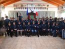 Il gruppo degli Alpini presenti alla serata con seduto al centro, il presidente nazionale (Ph Signorini)