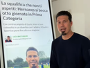Il "profeta" in uno screenshot tratto dal video postato sui social